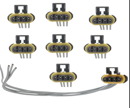 8 x Connector of Ignition Coil Fits Cadillac Chevrolet GMC Pontiac V8