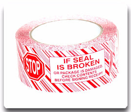 1 Roll 2" x 110 yds Security Seal Packing Tape IF SEAL IS BROKEN 