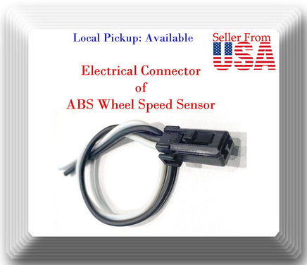 ABS Wheel Speed Sensor W/Connector Rear Left Fits Escape Tribute Mariner