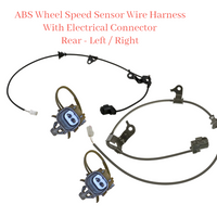 2 x ABS Wheel Speed Sensor Wire Harness & Connector Rear L/R Fits  XD Yaris