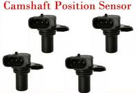 Set 4 Pcs Engine Camshaft Position Sensor W/Connector Fits Hyundai Kia 2006-2016