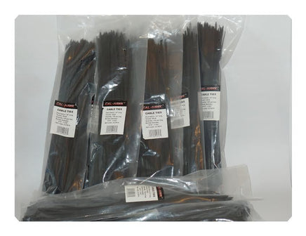 500 Kits 14" Inch  Cable Zip Ties Tensile Rating 50 lb.