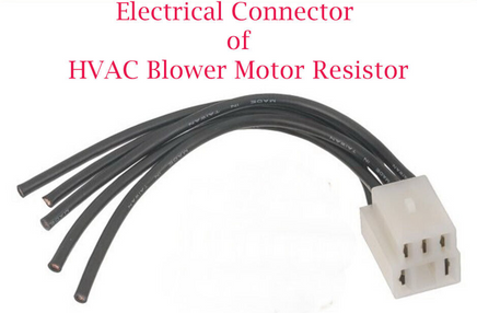 Connector of HVAC Blower Motor Resistor RU384 Honda S2000 2000-2009
