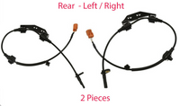 2  x ABS Wheel Speed Sensor Rear Left & Right Fit:Honda Element 2003-2011  2.4L