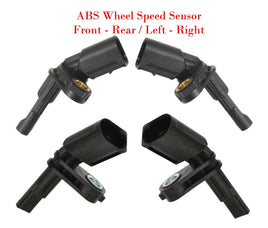 4 ABS Wheel Speed Sensor Front / Rear - Left - Right Fits Audi VW 2004-2022