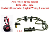 ABS Wheel Speed Sensor W/ Conncentor Rear L/R Fits: Chrysler Pacifica 2007-2008