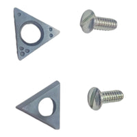 CB6918 Positive Rake Carbide Brake Lathe Bits / Inserts  10/pk