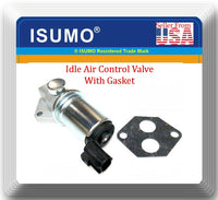 Idle Air Control Valve  w/Gasket & Connector Fits: OEM F75E9F715AA Ford Lincoln 