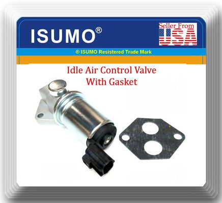 Idle Air Control Valve  w/Gasket & Connector Fits: OEM F75E9F715AA Ford Lincoln 