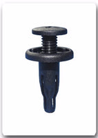 100 Pc Garnish - Bumper Retainer Clip Hole:8mm - Head: 18mm - L:21mm Fits: Honda