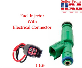 1 Kit Fuel Injector W/ Connectors FJ477 Fits:Town & Country Voyager Caravan