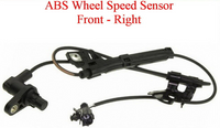 2 Pcs ABS Wheel Speed Sensor Front-L/R Fits:OEM# 12100 Toyota Corolla 2009-2013