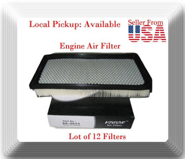 12 x  Air Filter Fits Regal Allante Lumina Cutlass Supreme Grand Prix 1989-1993