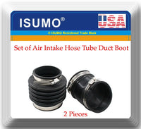 3 Pcs)2 Air Intake Hose Tube Duct Boot & Mass Air Flow Sensor for M35 06-09 3.5L