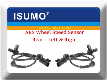 4 ABS Speed Sensor  Front Rear L & R W/Connectors Fits: Tiida Versa 2007-2014