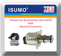  Exhaust Gas Recirculation Valve W/Connector Fits Ford V-8 6.0L.Diesel 2003-2005
