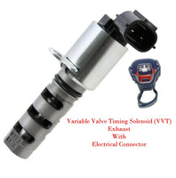 Variable Timing Solenoid Actuator (VVT) Exhasut & Connector Fits Hyundai - Kia