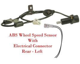 ABS Wheel Speed Sensor + Connector Rear Left Fits Hyundai Tiburon 2006-2008