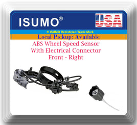 ABS Wheel Speed Sensor W/Connector Front Right Fits Colorado Canyon I-350 I-370 