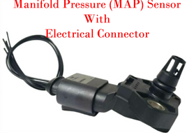 Map Turbocharger Boost Sensor W/Connector Fits: VW Beetle Golf Jetta 2002-2006