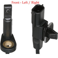 2 x ABS Wheel Speed Sensor & Connectors Front L/RFits Nissan Altima 2019-2024