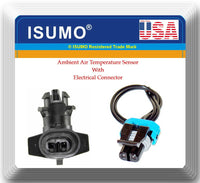 OE Spec 30565992 Ambient Air Temperature Sensor W/Connector Fits:GM Saab Saturn 