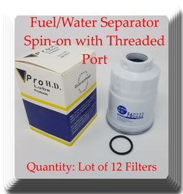 LOT12 FUEL FILTER F60222 Fits CHEVROLET DODGE GMC ISUZU MITSUBISHI & PONTIAC