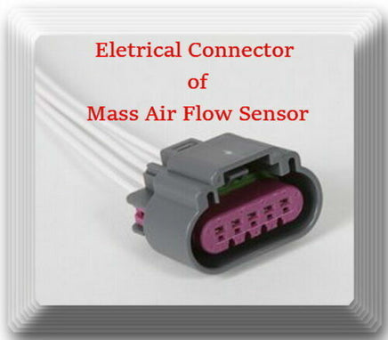 Mass Air Flow Sensor W/Connector (MAF)Fits: GM GMC Saturn Suzkui 2007-2014