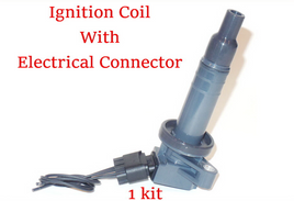 Ignition Coil W/Connector Fits:OEM#02239 Chevrolet Pontiac Toyota 1999-2008 1.8L