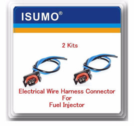 2 Kits Pigtail Wire harness Connector of Fuel Injector TJ55 Fits: Chevrolet P30