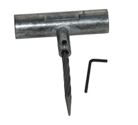5 x T-Handle Spiral Rasp Tire Repair Tool Tire Plug Probe