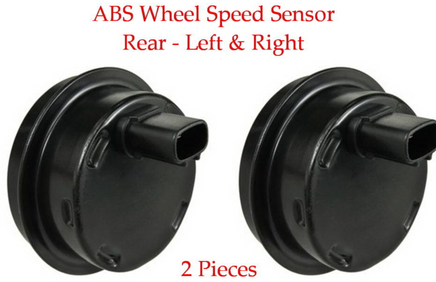 2 x ABS Wheel Speed Sensor + Connectors Rear L/R  Fits: tC Celica Echo Rav4