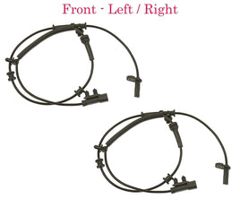 2 Kit  ABS Wheel Speed Sensor Front Left & Right Fits: Durango Grand Cherokee