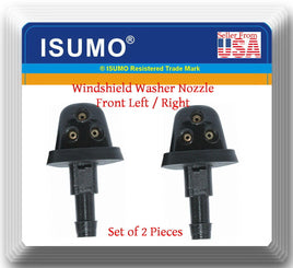 Set of 2 Windshield Washer Nozzle Front Fits: Grand Vitara Swift SX-4 2005-2015