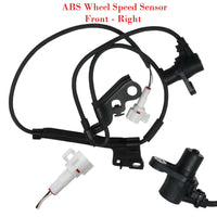 2 x ABS Wheel Speed Sensor +Connectors Front L/R Fits Corolla Matrix Vibe