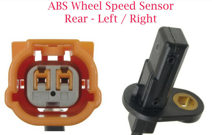 4X ABS Wheel Speed Sensor Front-Rear L/R Fits: Honda Accord 2003-2007