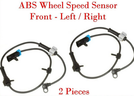Set 2  ABS Wheel Speed Sensor Front-Right & Left Fits GMC 1999-2014