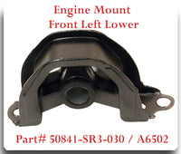 2Pc Engine Mount Front Left &  Lower  Fit: EL INTEGRA CIVIC CIVIC DEL SOL CR-V 