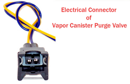 Canister Purge Solenoid Valve Electrical Connector Fits: Audi 1996-2015