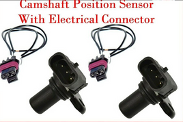 2 Pieces Engine Camshaft Position Sensor W/Connector Fits:Kia Cadenza 2014-2016