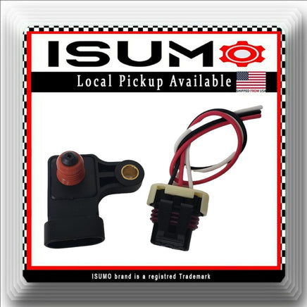Manifold Absolute Pressure (MAP) Sensor W/connector Fit Forenza Reno 2004-2008