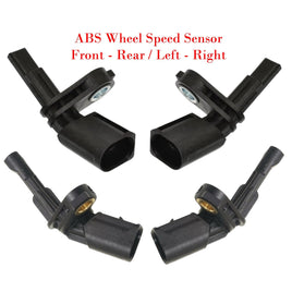 4 ABS Wheel Speed Sensor Front / Rear - Left - Right Fits Audi VW 2004-2022