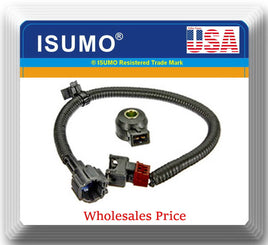 24079-31U01 Knock Sensor & 14" Wiring Harness & Sensor Fits: Infiniti & Nissan