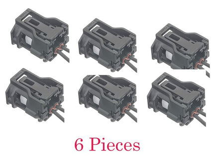 6x  Connector of Fuel Injector MFI New Secondary Fits GS350 GS450h IS350
