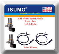 4 x ABS Wheel Speed Sensor Front-Rear L/R Fits Ford F150 2004-2005