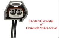 Crankshaft Position Sensor W/Electrical Connector Fits: Lexus Toyota 1994-2010