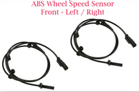 4 Pc ABS Wheel Speed Sensor Front  Rear L/R Fits Explorer Flex MKS MKT 2013-2019