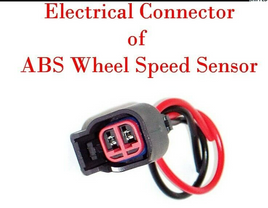 ABS Wheel Speed Sensor  Connector Front - Rear L/R  Fits Equinox  Terrain 10-15