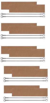 10 Heating Elements 3 mm +10 PTFI Sheets) For Impulse Sealer 12" /300mm PFS300