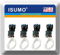 4 x Parking Assist Distance Sensor W/Connector Fits: Lexus IS RC 2014-2018